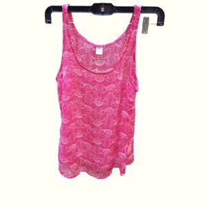 Old Navy Pink Floral Top Size SP